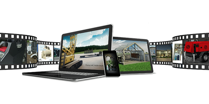 video reel with options Video Reel and Screens
